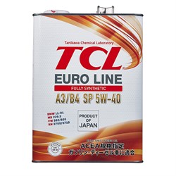 TCL Euro Line 5W-40 SP A3/B4 (4л)