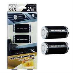 EIKOSHA Ароматизатор на кондиционер GIGA GX (2шт) - WHITY MUSK V05