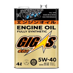 Моторное масло GIGAS 5W-40 SP A3/B4 (4л)
