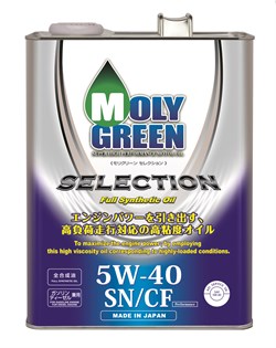 MOLYGREEN SELECTION 5W-40 SN/CF (4л)
