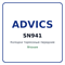 Колодки тормозные передние ADVICS SN941 SN941