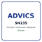 Колодки тормозные передние ADVICS SN135 SN135